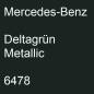 Preview: Mercedes-Benz, Deltagrün Metallic, 6478.